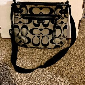 Canvas Coach Crossbody